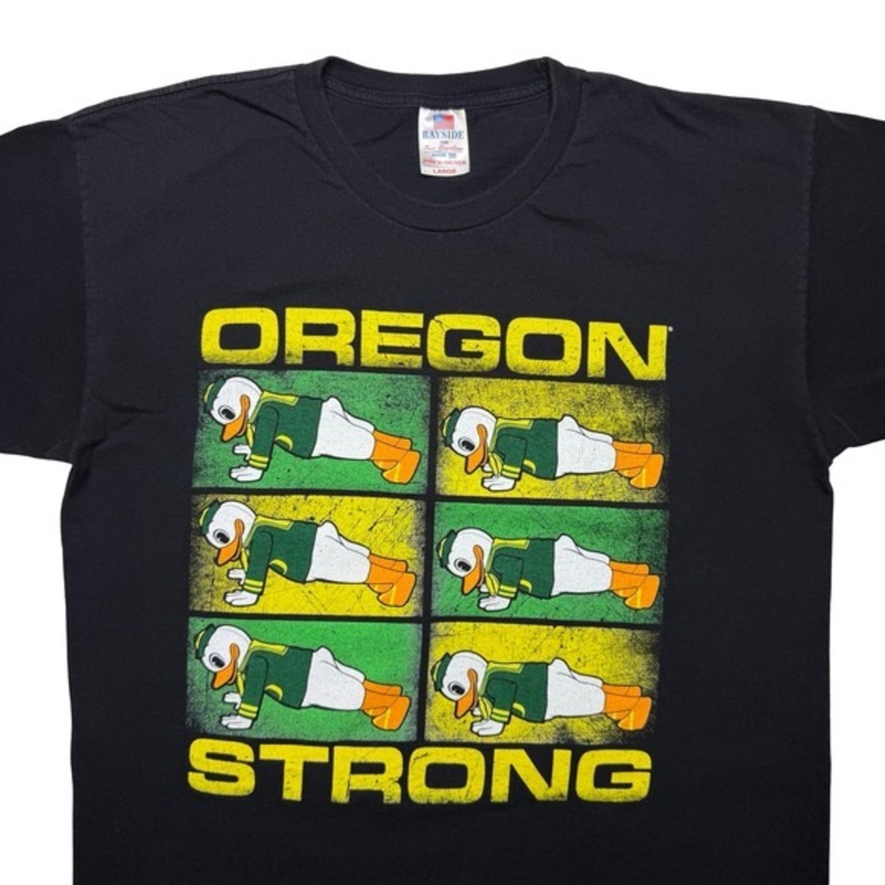 Oregon Ducks college mascot shirt - Picture 2 of 4
